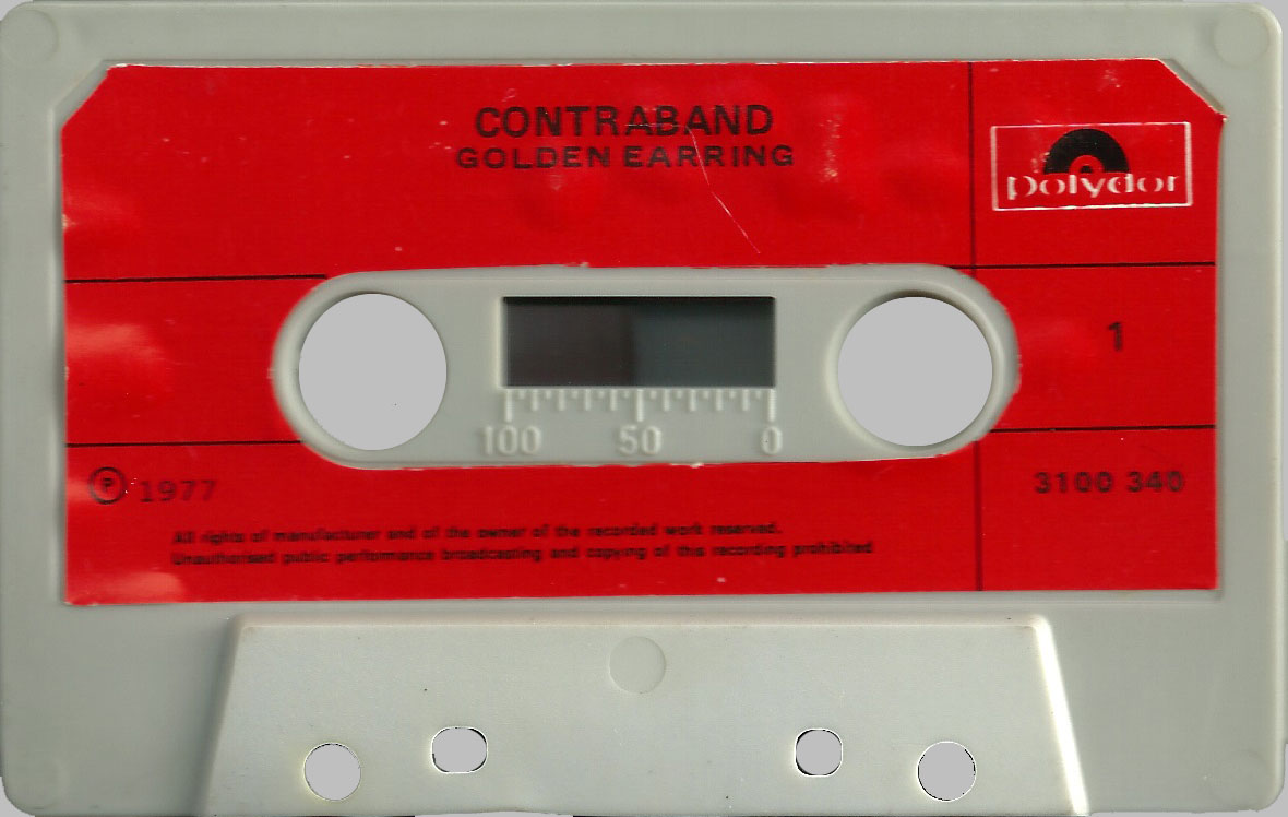 South Africa Golden Earring cassettes 1974